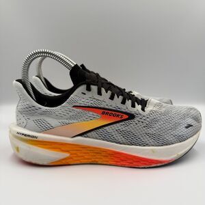Brooks Hyperion Max 2 Mens Size 7 White Orange Running Shoes Sneaker Women's 8.5